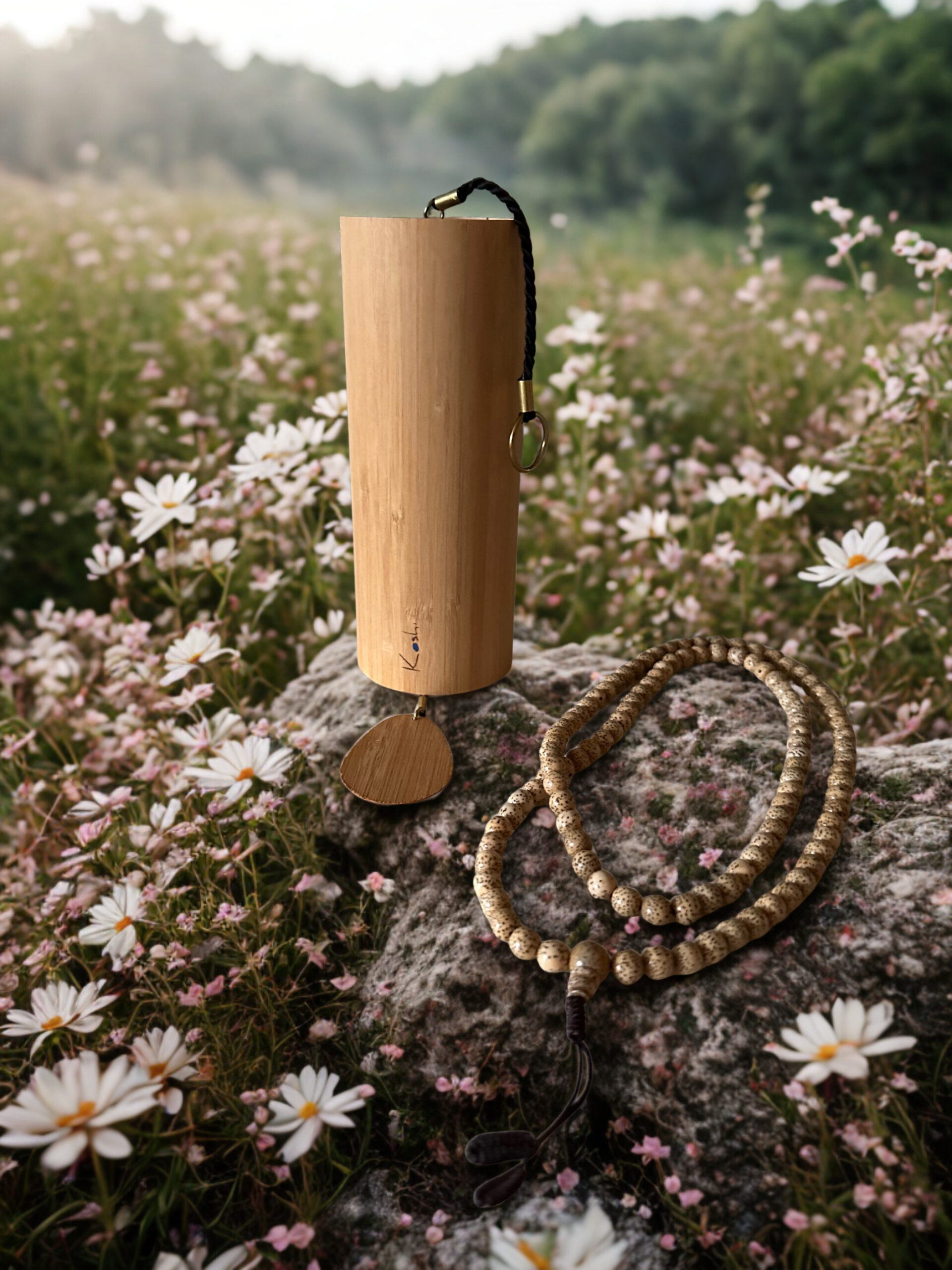 Koshi vindklokke + mala