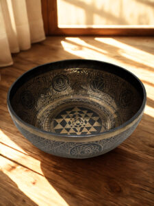 Klangskål - syngeskål - gulvskål